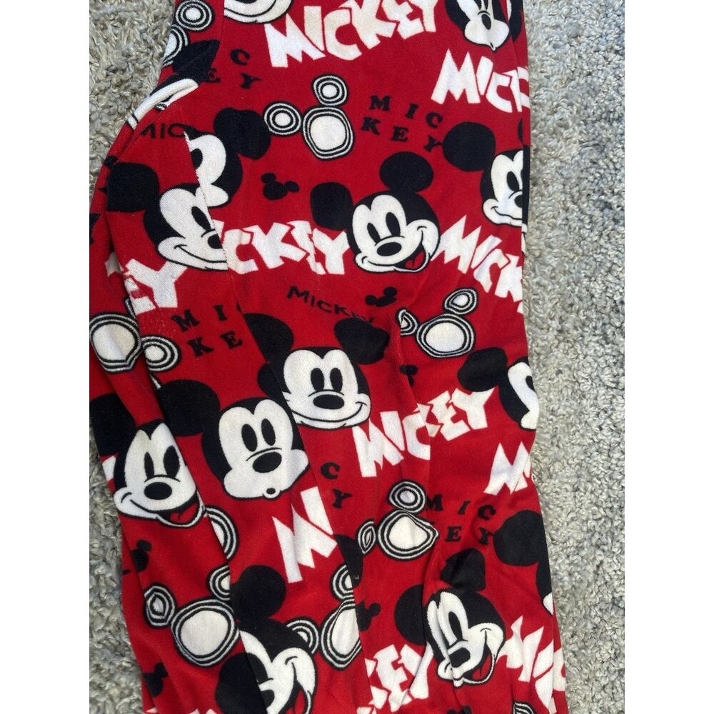 Disney Mickey Mouse Sleepwear Pajama Pants Size Large Cozy Lounge Womens - Picture 9 of 9